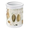 Vintage Shells Utensil Crock