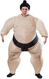 Inflatable Sumo Costume with Battery Operated Fan