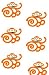 Cute Monkey Bath Tub Appliques Set/10