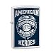 ATTRIBUTES&nbsp;Finish/Material:&nbsp;Street Chrome&nbsp;Fuel:&nbsp;Lighter Fluid&nbsp;Graphic:&nbsp;American Hero Police&nbsp;Special Features:&nbsp;Windproof