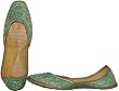 Beaded & Sequin Indian Khussa Belly Dance Shoes for Women Handcrafted Casual Footwear Available in Various Sizes