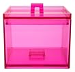 Zak Designs Pop 1-Quart Stackable Canister, Magenta