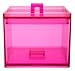 Zak Designs Pop 1-Quart Stackable Canister, Magenta