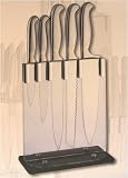 Review   / 5 Piece knife set in transparent block