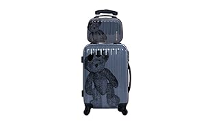 Lulu Castagnette Set Trolley rígido + neceser (Topo)