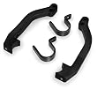 PowerMadd PM14252 Trail Star/Star Series Black ATV/Moto Handguard Mount Kit
