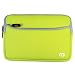 Kroo 90377 Glove Sleeve with Side Pocket for Asus Eee PC 700/701/900/901 (Green)