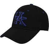 Zephyr Kentucky Wildcats Black DH Fitted Hat