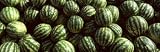 Close-up of Watermelons, Eger, Eastern Hungary, Watermelon Photographic Poster Print by Panoramic Images, 42x14