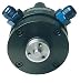 Automotive : Moroso 22640 Black Anodized Aluminum 3-Vane Vacuum Pump
