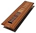 Decor Grates WL214-N Floor Register, 2-Inch by 14-Inch, Natural Oak