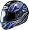 HJC CS-R1 INFERNO BLUE XSMALL