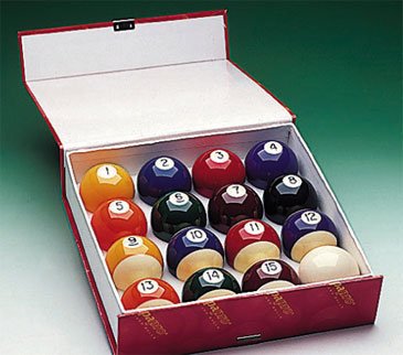 Childrens Toyshop  Toys : Supapro Spots and Stripes Pool Balls - 2 1/4 inches (57mm)