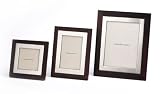 Silver Plated/Rosewood Frame-7x5 
