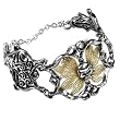 Entomologhast Skull & Butterfly Bracelet