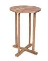 Teak Furniture Gallery TGH113 Bistro Bar Table, 27.5 Inch