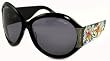 Ed Hardy Sunglasses EHS 002 Koi Fish Black