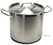 20 QT STAINLESS STEEL (COMMERCIAL GRADE NSF) STOCK POT W/ LID