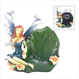 DAINTY WINGED FAIRY CELL PHONE HOLDER
