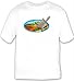 T-shirt with flying, squirrel, tail
