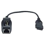 QVS CPN-XM100T Replacement Xircom RJ-45 Ethernet PC Card Cable