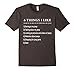 6 Things I Like - Jeep T-shirt