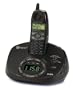 Southwestern Bell GH3062 2.4 GHz Analog Cordless Phone with Clock Radio and Caller ID (Black)