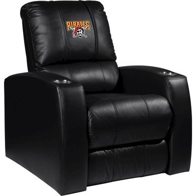 Home Theater Recliner with MLB Logo Panel Team: Pittsburgh Pirates