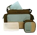 Gerber 4 in 1 Diaper Bag, Brown