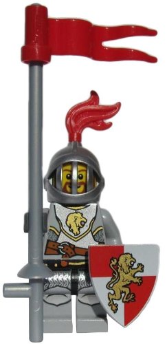 Lion Knight (With Lance) - LEGO Kingdoms Castle Minifigure