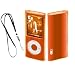 MaryCom Crystal Case Light Orange H�lle Tasche Hartschale Perfekt f�r Apple iPod Nano 5G mit Kamera in Orange 4GB , 8GB, 16GB, 32GB + Trageschleife / Displaykompletschutz