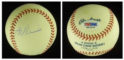 Alfonso Soriano Signed Baseball PSA COA Chicago Cubs - Autographed Baseballs
