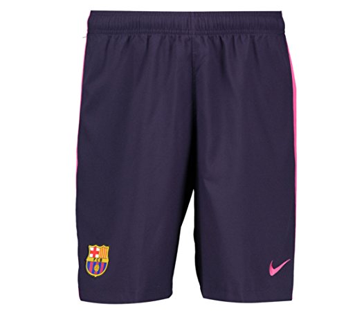 Nike Barcelona Away Soccer Shorts 2016/2017 (Purple Dynasty)