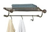 Towel Rack 8.25hx24.5w Ol Rbd Brz Stl