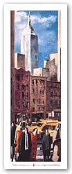 Empire State Building by Didier Lourenco 12"x36" Art Print Poster