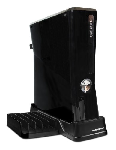 Xbox 360 Slim - Vertical Stand with Fan - black - Standfu� mit L�fter