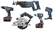 Factory-Reconditioned Bosch CPK51-18-RT 18V Cordless BLUECORE 5-Tool Combo Kit