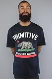Primitive The Cultivated Tee in Navy,T-shirts for Men