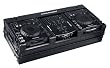 Marathon Flight Ready Blk Series Case MA-DJCD10Wblk Holds 2 Large Format CD Players Like Pioneer CDJ1000, Technics Sldz1200 And 10-Inch Mixer