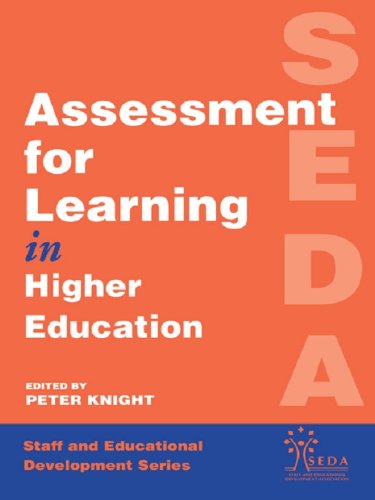 Assessment for Learning in Higher Education (SEDA Series)