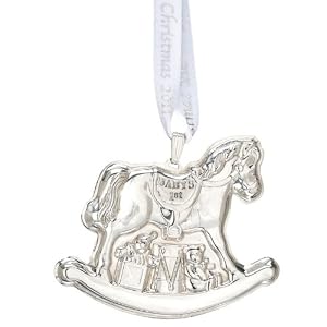Lenox Christmas Metal Ornaments 2011 Babys 1st Christmas Rudolph