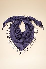 Older Girls Cotton Rich Star Woven Scarf