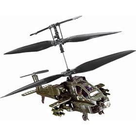 Radio Control Apache Style 3 Channel Micro Helicopter