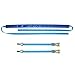 Braun Motorrad Bike-Lashing-Set 800 daN, Farbe blau, Set 4teilig, mit 2 Ratschenteilen