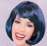Adult Super Model Blue Wig
