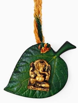 IGP Leaf Like Ganesha Wall Hanging