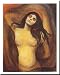 Kitchen & Housewares : Madonna by Edvard Munch. Art Print Poster FRAME IT.. 24 inches width by 31 inches height. Highest Quality Art Poster Print