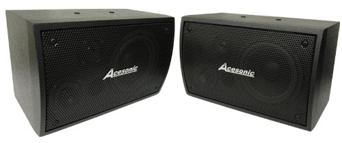 Acesonic Sp-580 120w Heavy Duty Speaker System with Mid-range Drivers (Pair)