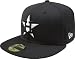 MLB Houston Astros Cooperstown Black with White 59FIFTY Fitted Cap