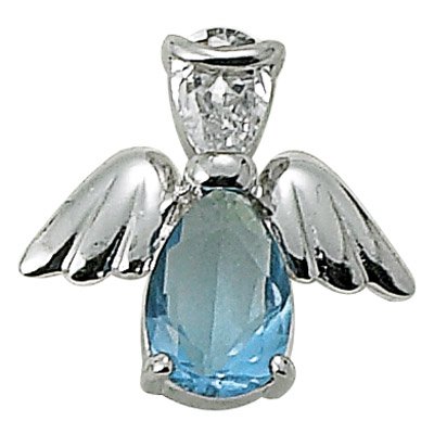 December Birthstone Angel Pin